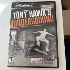 Tony Hawk's Underground (Sony PlayStation 2, 2003) Complete W/ Manual CIB