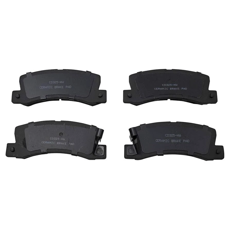 Pastillas de freno de disco traseras TRQ BFA73191 para Toyota Camry 1987-1999 446632010 Foto 3 de 4