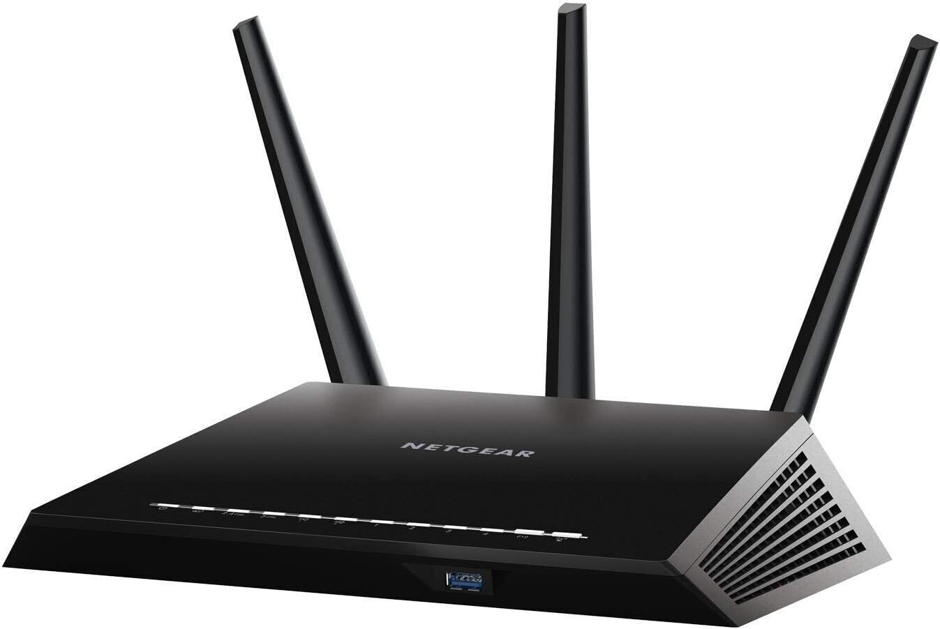 Netgear R6700 V2 Netgear Nighthawk R6700 5GE/AC1750/Ro Router - R6700-100PES - Schwarz ...