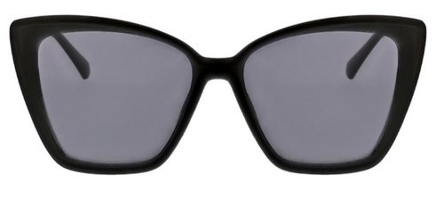 KENDALL + KYLIE Women's KK5126 CHARLOTTE 001 Black & Gold/Gray Tinted Sunglasses - Picture 2 of 3
