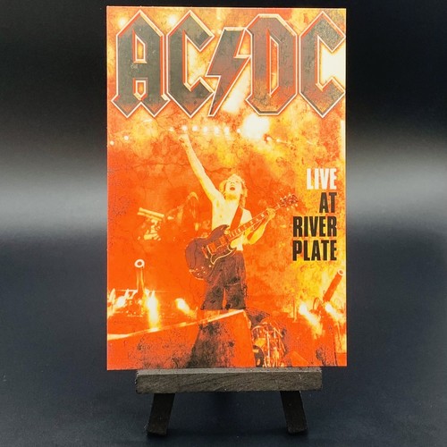 AC / DC Live at River Plate Music Concert 4” x 6” Trading Poster Card ...