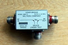 pont de TOS (VSWR) 68BF75 WILTRON