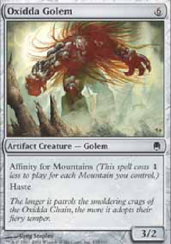 OXIDDA GOLEM Darksteel MTG Magic the Gathering Cards DJMagic - Picture 1 of 1