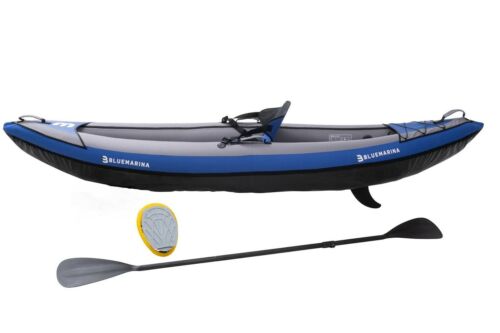 Kajak Samoa 1er Luftkajak Kanu aufblasbar Schlauchboot Miweba Bluemarina - Bild 9 von 12