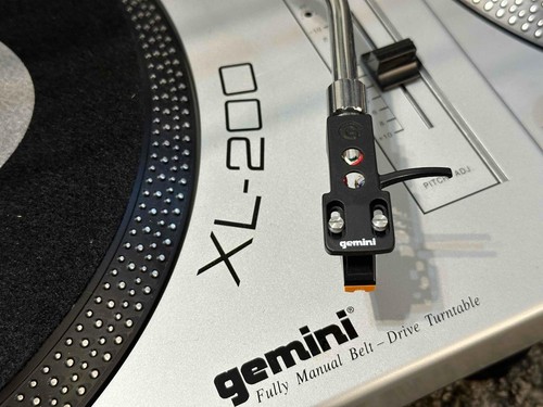 Gemini XL-200 Fully Manual BeltDrive Turntable DJ Vinyl Record Player SET Tested - Picture 4 of 12
