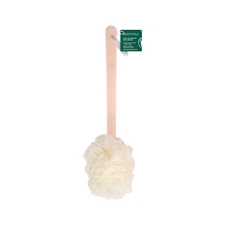 2-In-1 Ecopouf Bath Brush, Loofah Brush with Long Handle, 1 Count