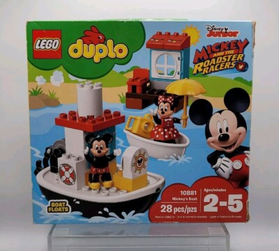 LEGO Duplo Mickeys Boat Set 10881 & Mickey's Chalet Vacation House