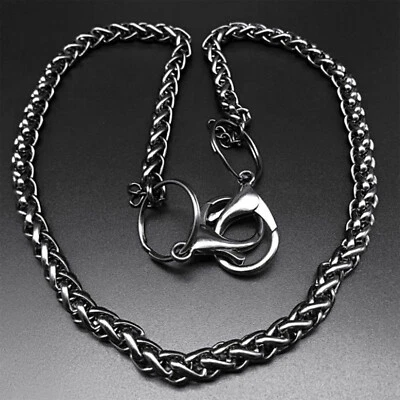 Men Wallet Chain Punk Rock Hip-hop Chains Jeans Biker Wallet Trousers Chains UK