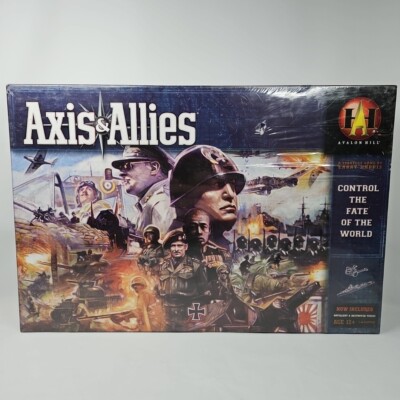 Avalon Hill Axis & Allies Spring 1942 Board Game Factory Sealed Hasbro