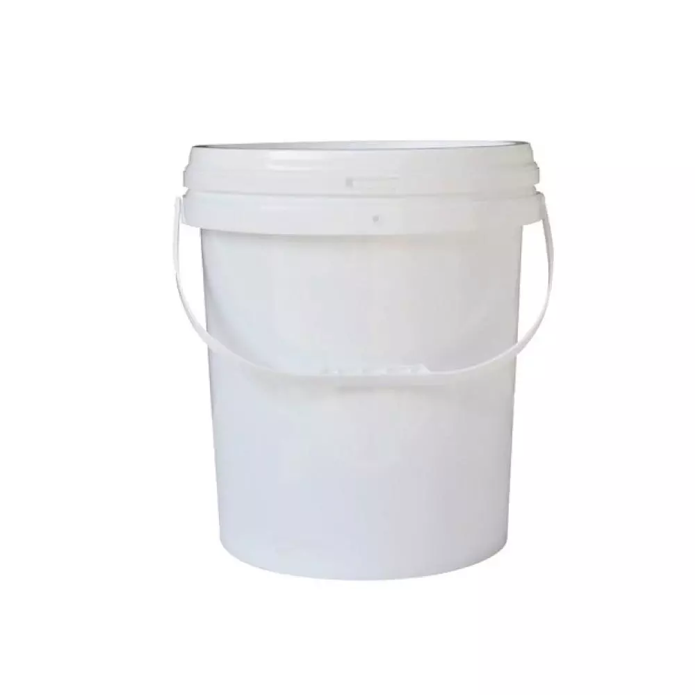 White on sale plastic pail
