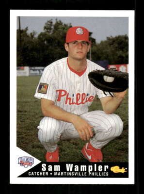 1994 Classic Best Martinsville Phillies 28 Sam Wampler BXCP40