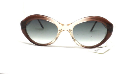sonnenbrille damen vintage 90er kunststoff italien neu oval made italy