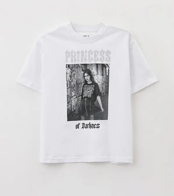 Gloria Jeans White T-shirt 14 Years Princess Or Darkness 