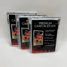 Ultra Pro PREMIUM Soft Card Penny Sleeves 3 Packs of 100 for Standard Cards