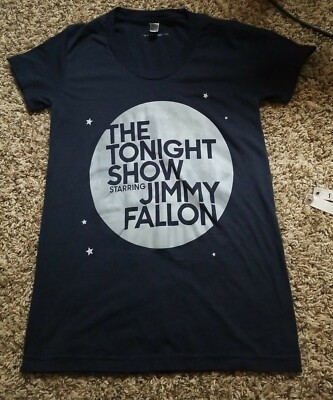 Women's SZ Small 50/50 The Tonight Show Starring Jimmy Fallon T-Shirt~