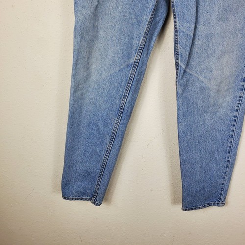 Vintage Levis 512 Jeans Womens 12 Slim Fit Tapered Leg Blue Distressed Cotton - Picture 5 of 12