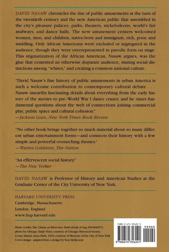 Going Out : The Rise and Fall of Public Amusements by David Nasaw (1993, HC) - 第 2/12 張圖片