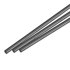 Carbon Fiber Rod 3 Pack 7mm x 300mm Matte Pole RC Plane DIY Tool Wing Tube