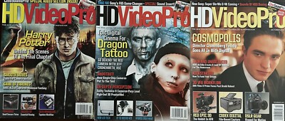 HD Video Pro Magazine Lot - Harry Potter, Cosmopolis, Dragon ...