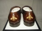 100% AUTH NEW MEN GUCCI QUEERCORE BROWN LEATHER TASSEL DRIVERS/LOAFERS UK 8/US 9 — photo 7