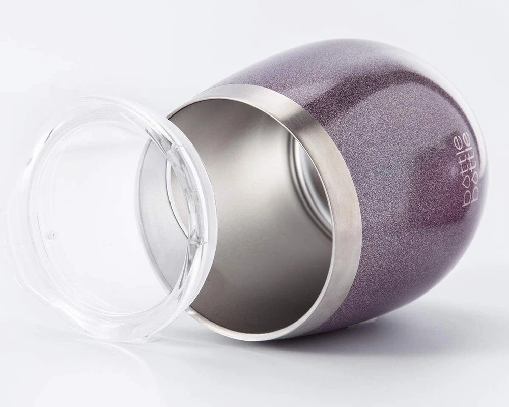 Tumbler Stainless Steel 250ml with Lid Vacuum Insulated Straw Heat Retention Men