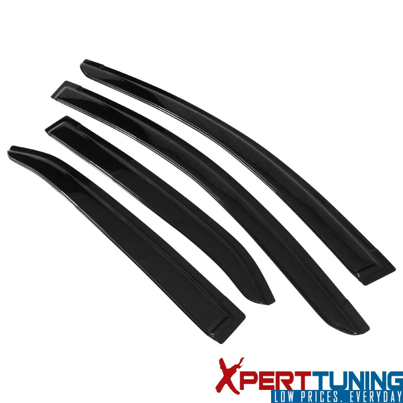 Se adapta a 14-19 Toyota Corolla Sedán Viseras de Ventana Protector de Lluvia Deflector 4 Piezas Acrílico Foto 2 de 4