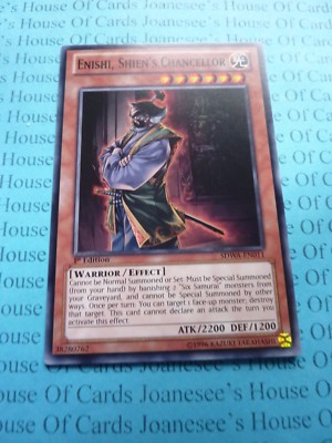 Enishi, Shiens Kanzler SDWA-DE011 Common Yu-Gi-Oh Karte 1. Auflage Neu