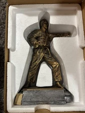 Freeman Classic Male Karate Trophy-New In Box! 9” Tall