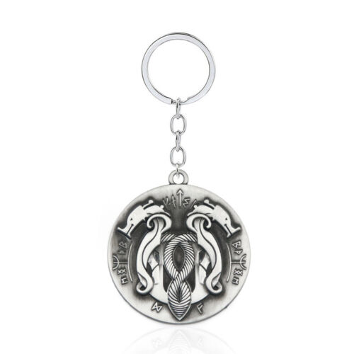 Game God of War The Snake of the World Metal Keychain Keyring Key Chain - Picture 1 of 7