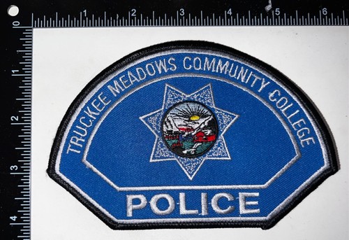 VINTAGE Truckee Meadows Community College Nevada NV Police Patch