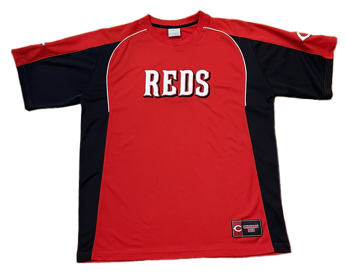 Cincinnati Reds Men’s Baseball Jersey Pullover EXCELLENT CONDITION Chest 50”