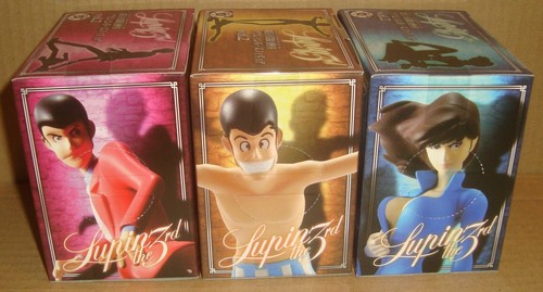 LUPIN THE THIRD ACTION POSE FIGURE WITH ASSEMBLED SHADOW PEDESTAL VOL.2 SERIE - Imagen 2 de 6