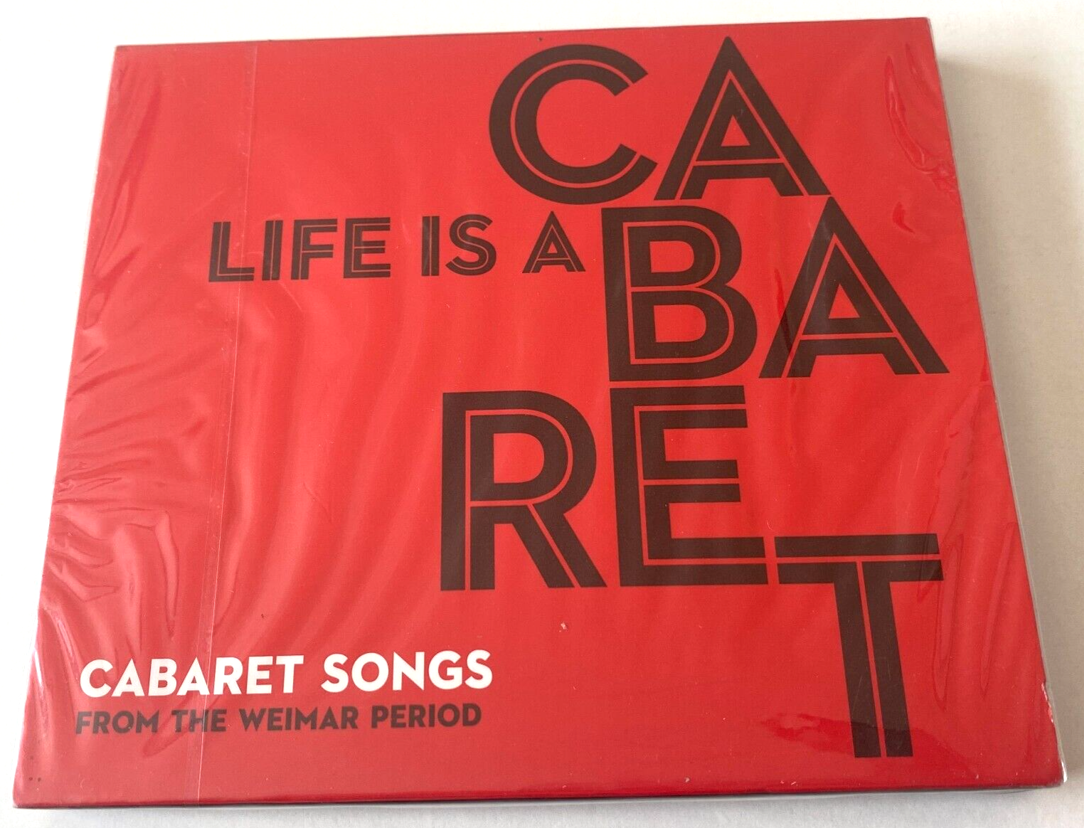 Various Life Is A Cabaret, Songs From The Weimar Period Sealed Australia CD 2011