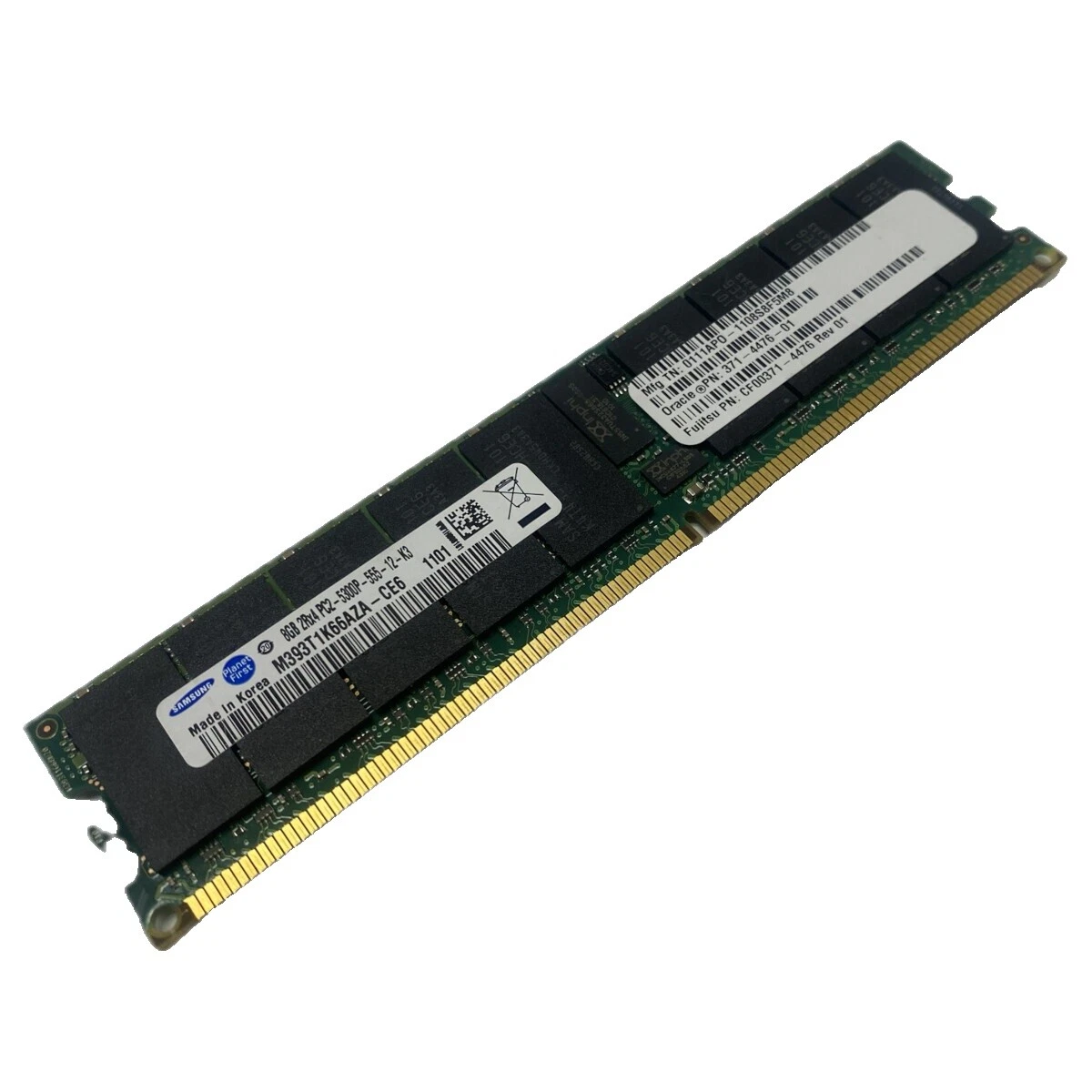 8 GB Capacity per Module DDR2 SDRAM Network Server Memory (RAM) 1 Modules