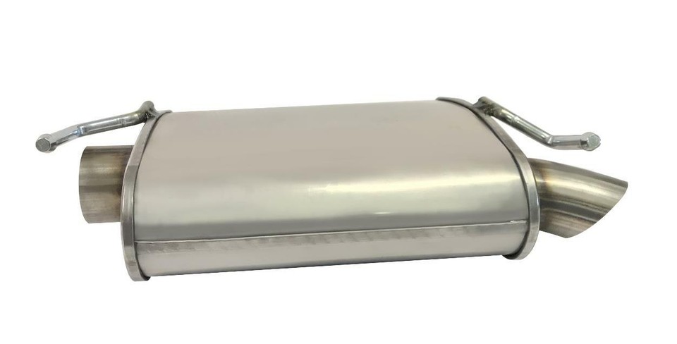 Stainless Steel Resonator & Muffler Exhaust Kit For 1999-2002 Subaru Forester 2.5L – Direct Fit, Lifetime Warranty 7 thumbnail image