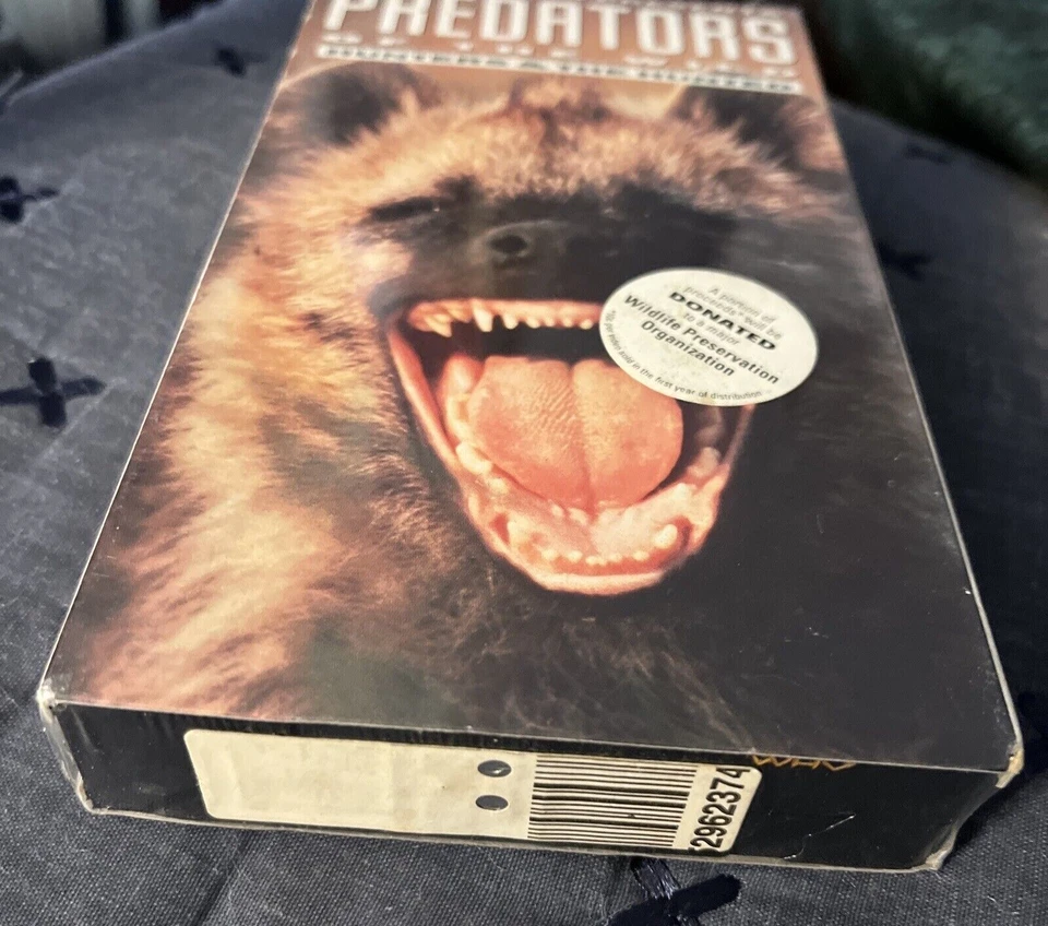 Predators of the Wild - V. 6 - Hunters  Hunted (VHS, 1993)  NEW FACTORY SEALED - Image 2 of 4