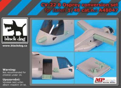 Black Dog A48047 1/481 CV-22 B Osprey conversion set for Italeri