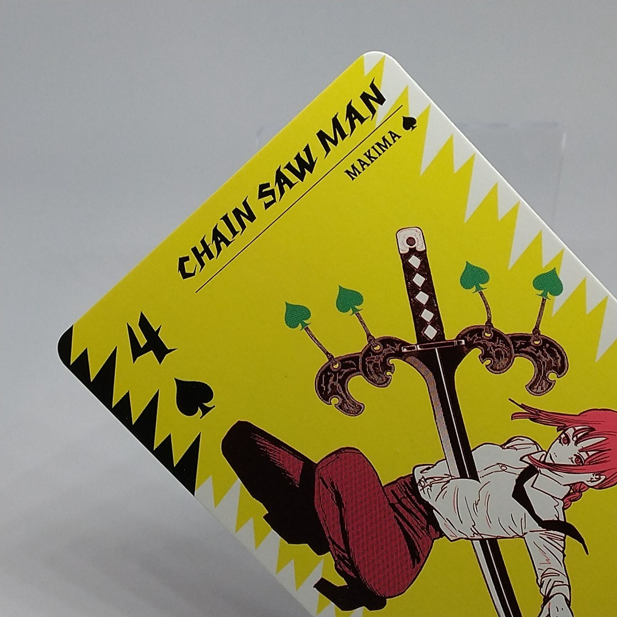 Makima Chainsaw Man Playing Cards Spade 4 Jump Shop Jump Festa
