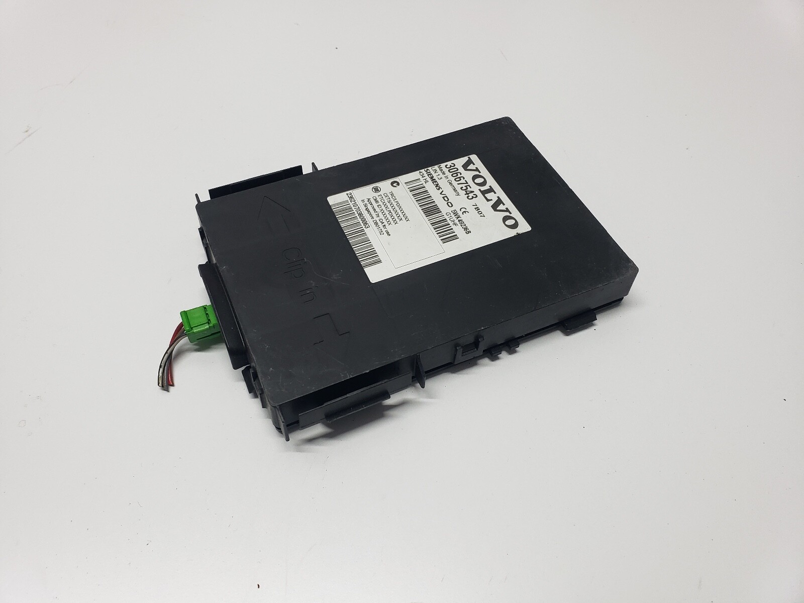 Volvo S80 Keyless Remote Entry Receiver Control Module 30667543 