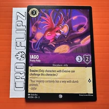 Iago - Pretty Polly - #40/204 - Common Lorcana Into the Inklands