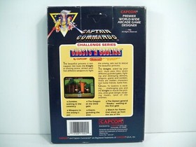 K21i00552 GHOSTS N GOBLINS W/ BOX & MANUAL CIB COMPLETE NES NINTENDO ORIGINAL 