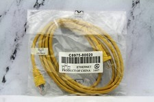 HP CAT 5E Ethernet Patch Cable RJ45 2m 6.5ft Yellow C8975-80020 New