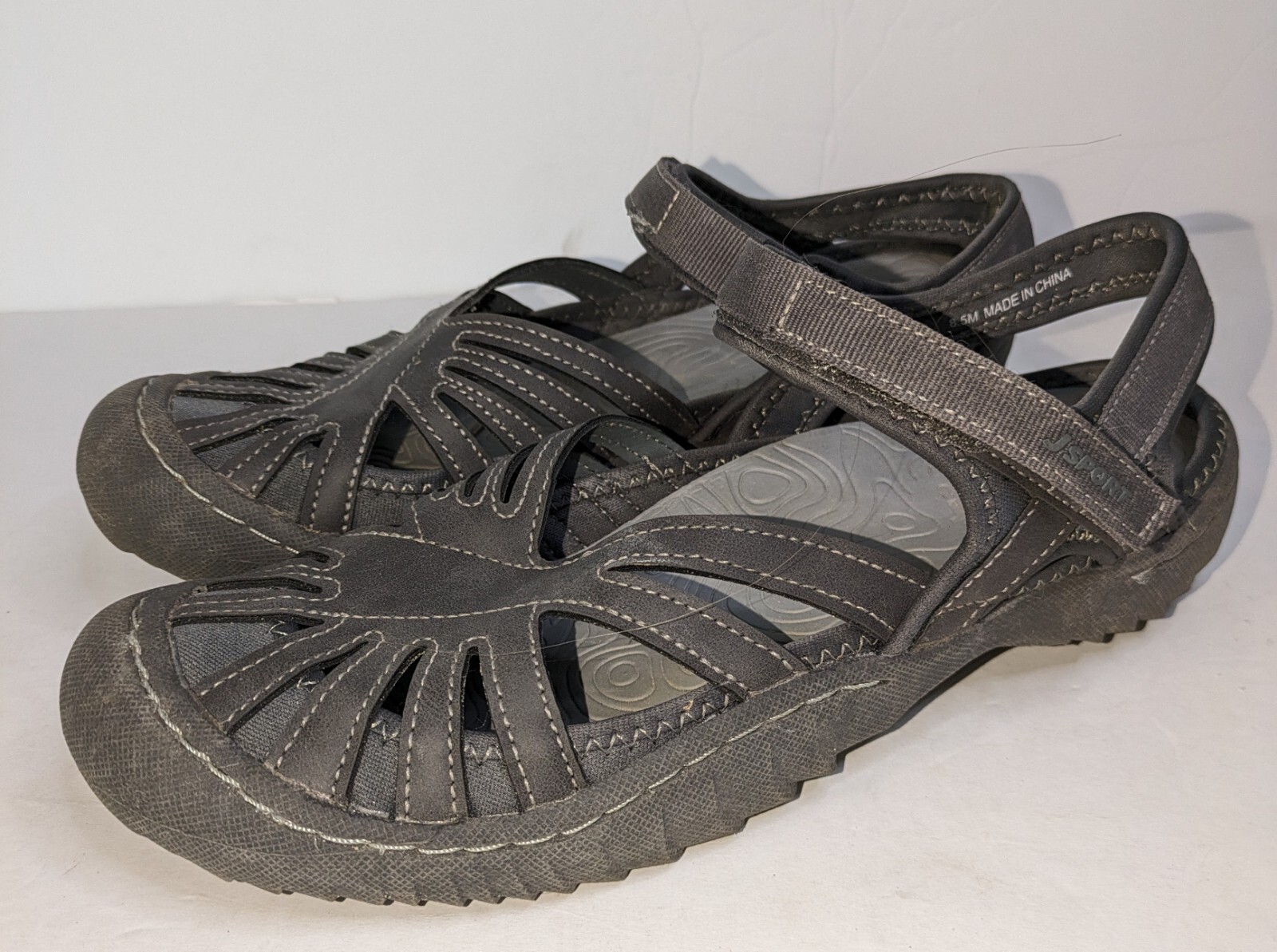 SAOLA Scarpe con suola a trazione J Sport JAMBO grigie all terra taglia 8 5