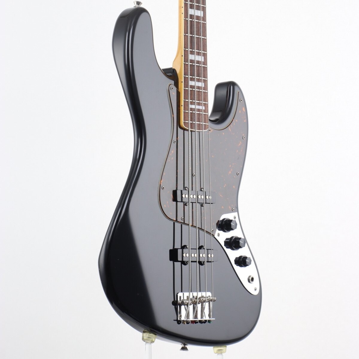 その他 Fender jazz bass JB66B Fender Japan JB66B Matching Head Black Rosewood 2010 Jazz
