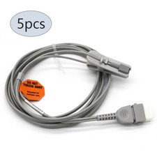 5Pcs Pulse Oximeters Adult Ear Clip SPO2 Sensor Blood Oxygen Probe Fit For BCI