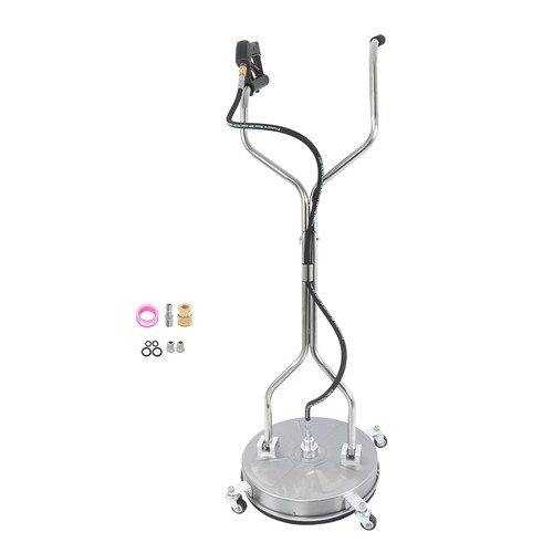 18 INCH 6000 PSI Pressure Washer Surface Cleaner Dual Handle Quick Connect - Picture 2 of 13