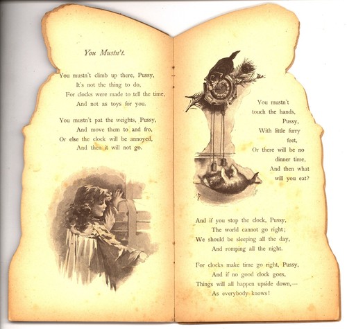 Libro infantil VICTORIANO Tuck circa 1895, NUESTRO PEQUEÑO FAVORITO, con forma 1456 - Imagen 4 de 9