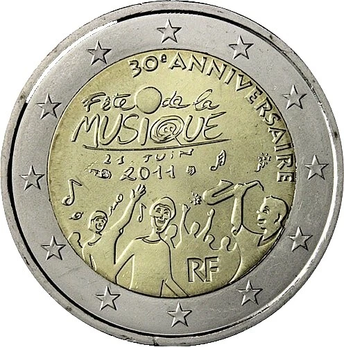 2011 monedas de Francia