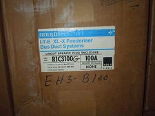 Gould R1C3100G 100A 3ph 3W w/ Ground ITE XL-X Feederiser Breaker Plug Enclosure