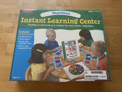 Lakeshore Instant Learning Center Nutrition Teacher Kit or Homeschooling